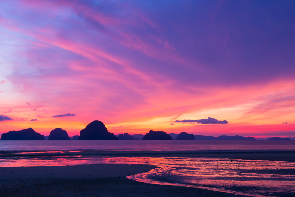 beach sunset beach sunset