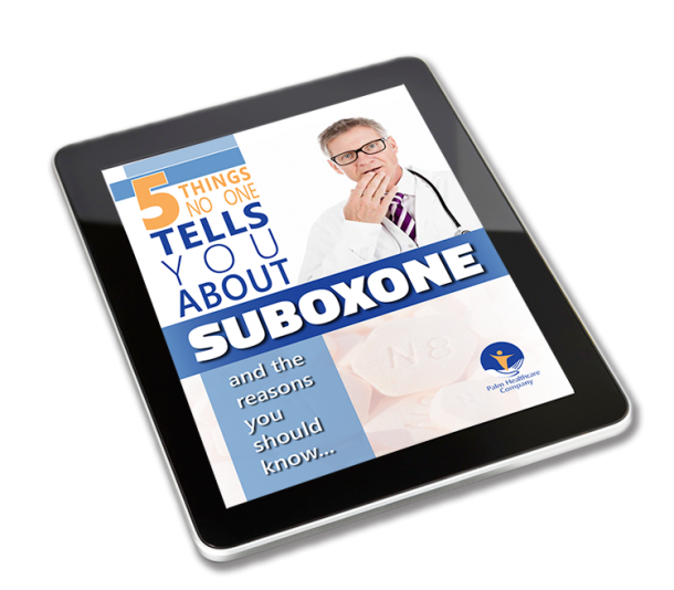 Suboxone Ebook Landing Page